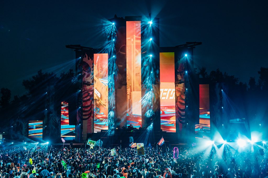 Escenario del festival EDC