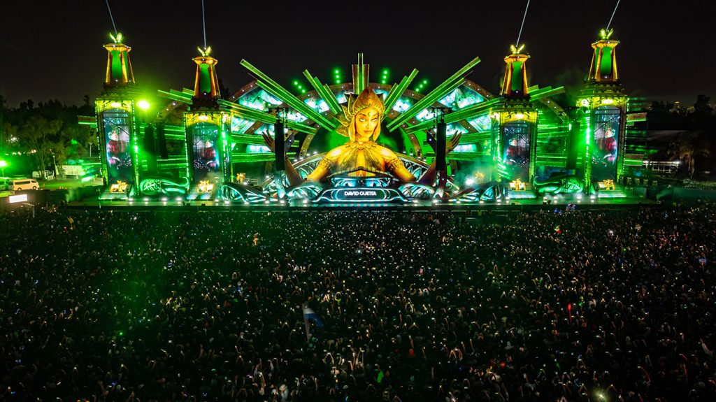 Escenario del festival EDC